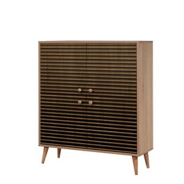 Hanah Home Multilux-220 Armario multiusos Roble Sonoma